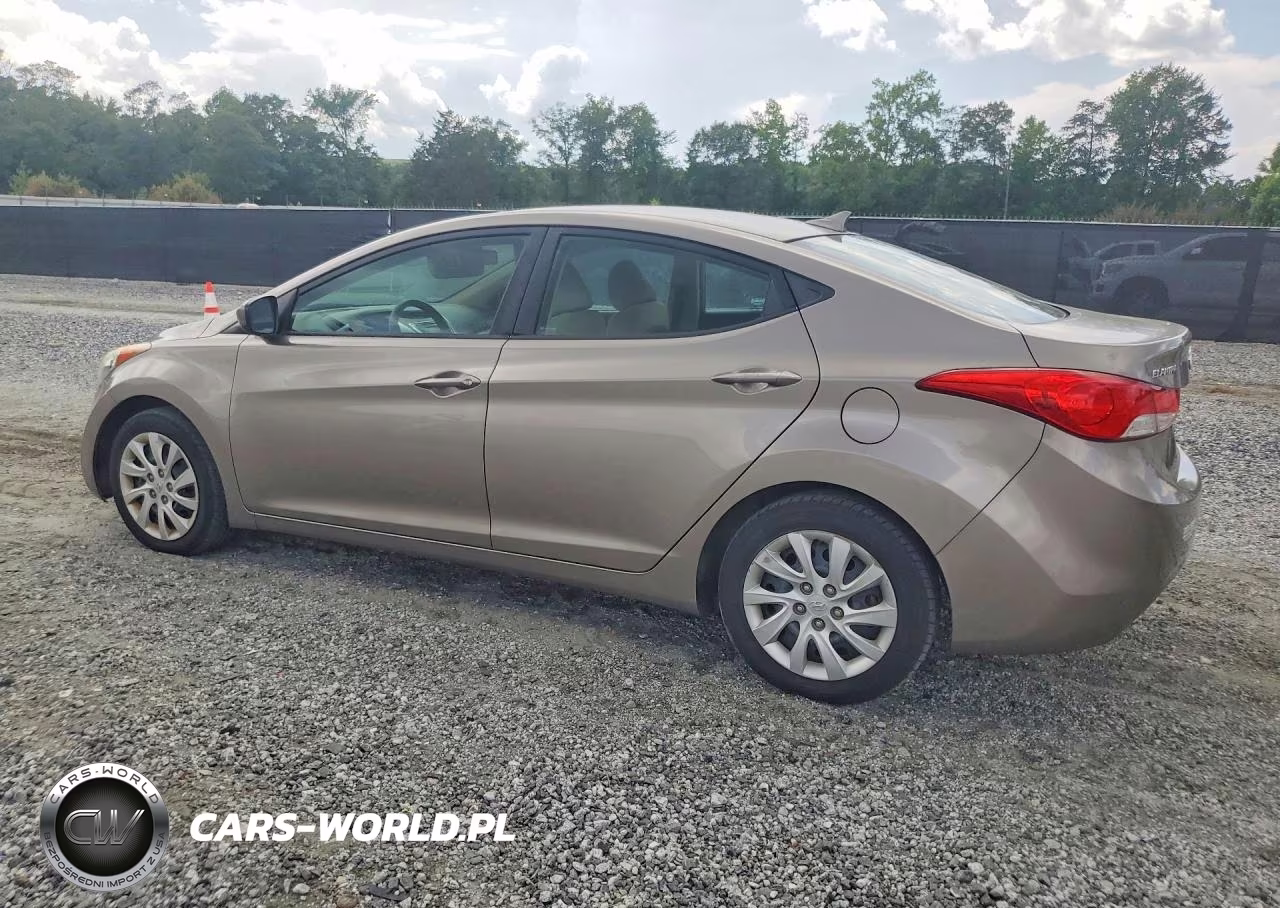 2012 Hyundai Elantra Gls VIN:5NPDH4AE2CH118957 - 2