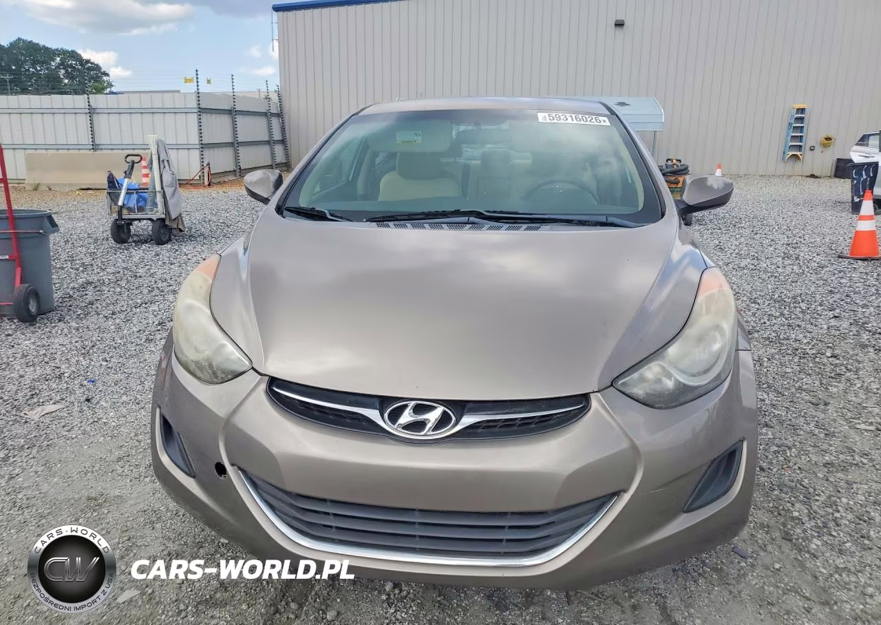 2012 Hyundai Elantra Gls VIN:5NPDH4AE2CH118957 - 5