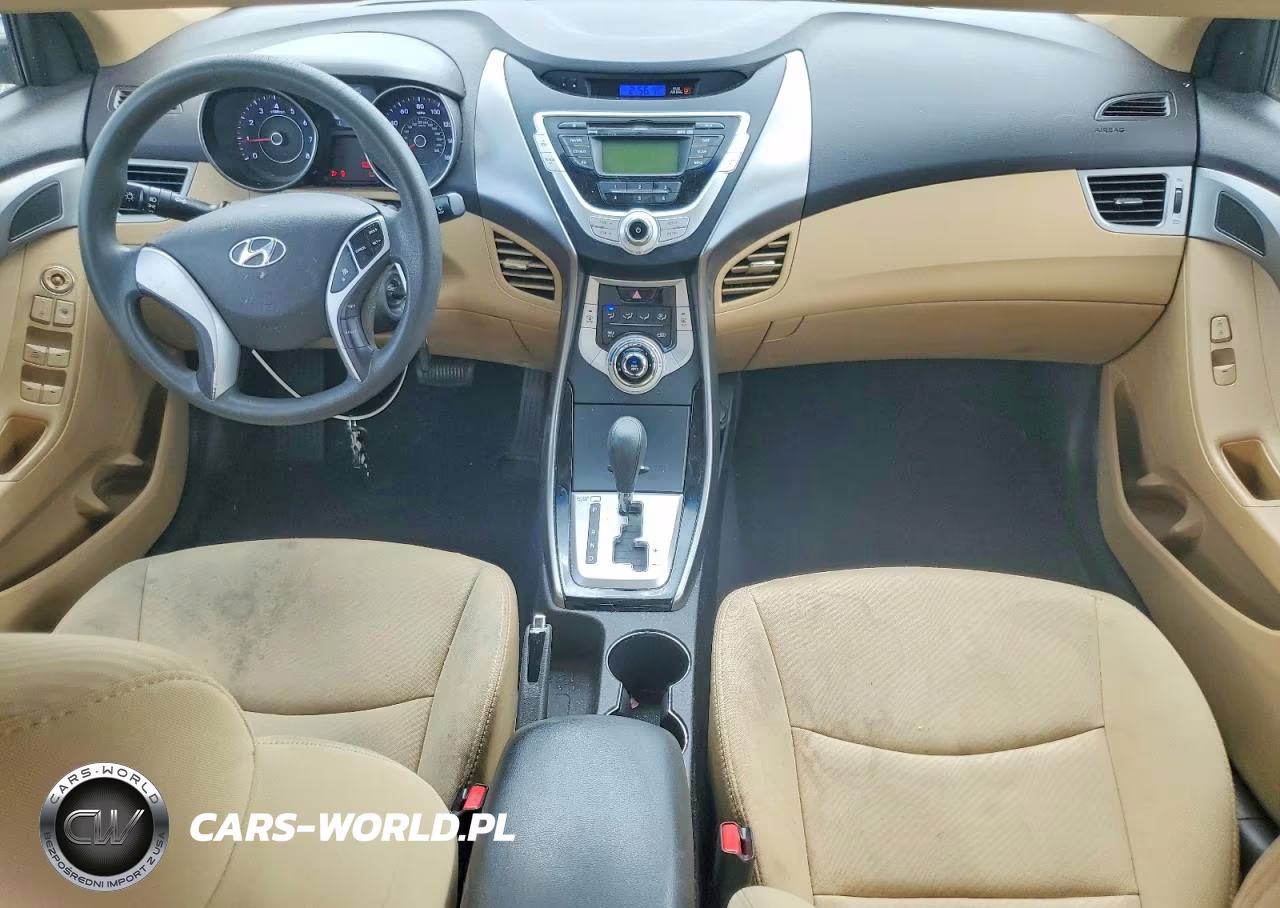 2012 Hyundai Elantra Gls VIN:5NPDH4AE2CH118957 - 8
