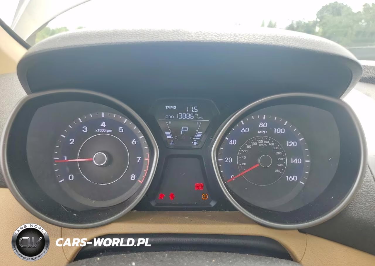 2012 Hyundai Elantra Gls VIN:5NPDH4AE2CH118957 - 9