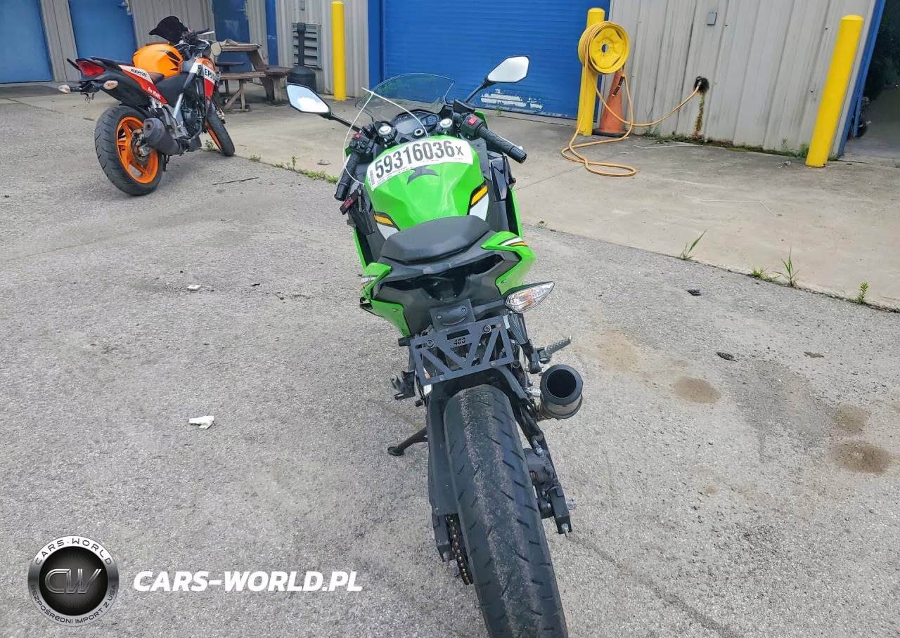 2025 Kawasaki Ex500 H VIN:ML5EXGH18SDA39841 - 4