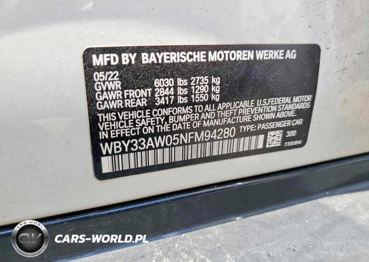 2022 BMW 1100 VIN:WBY33AW05NFM94280 - 12