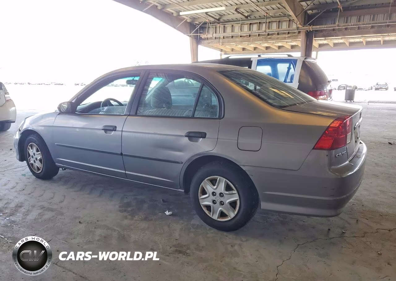 2005 Honda Civic Dx Vp VIN:1HGES16345L022131 - 2