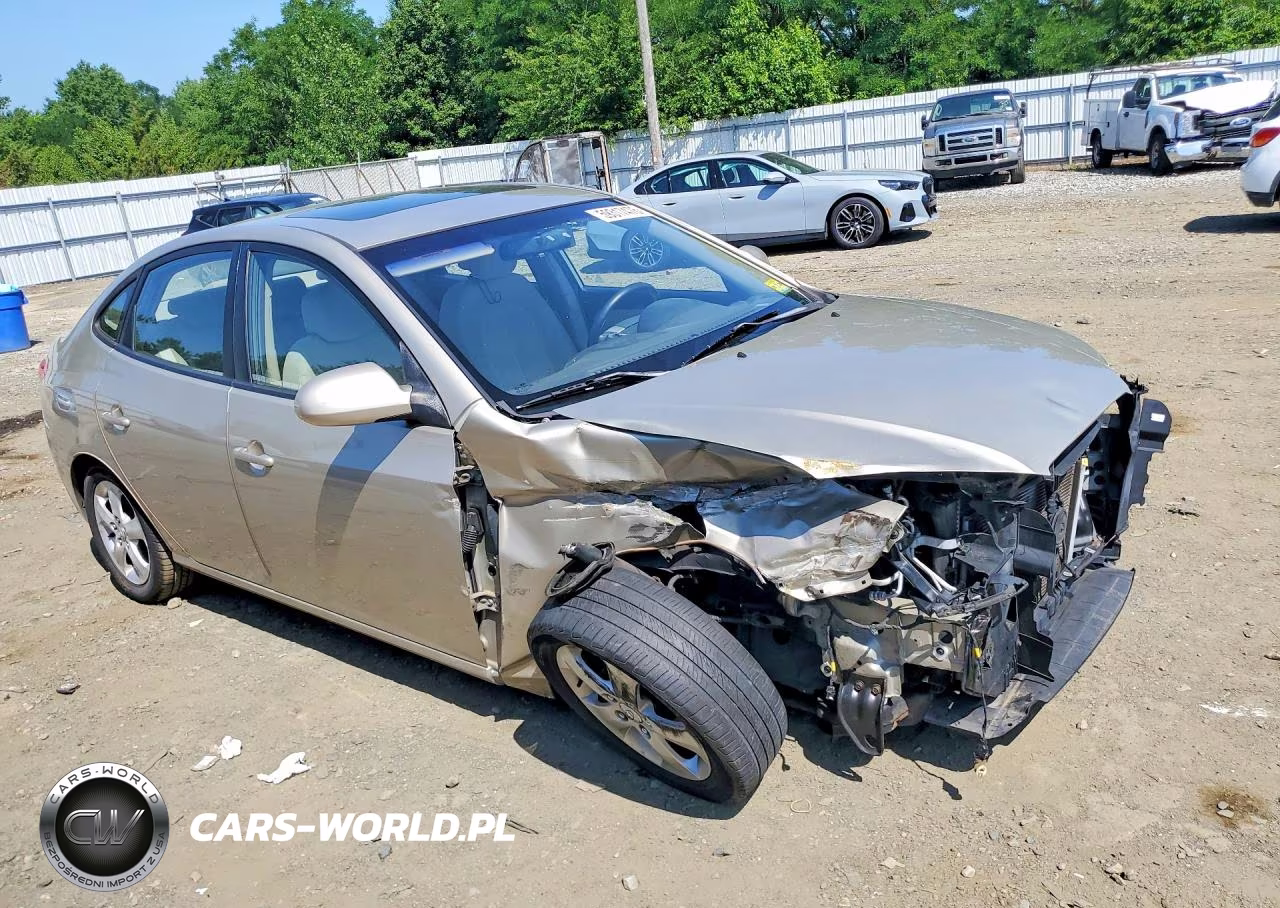 2007 Hyundai Elantra Gls VIN:KMHDU46DX7U074533 - 4