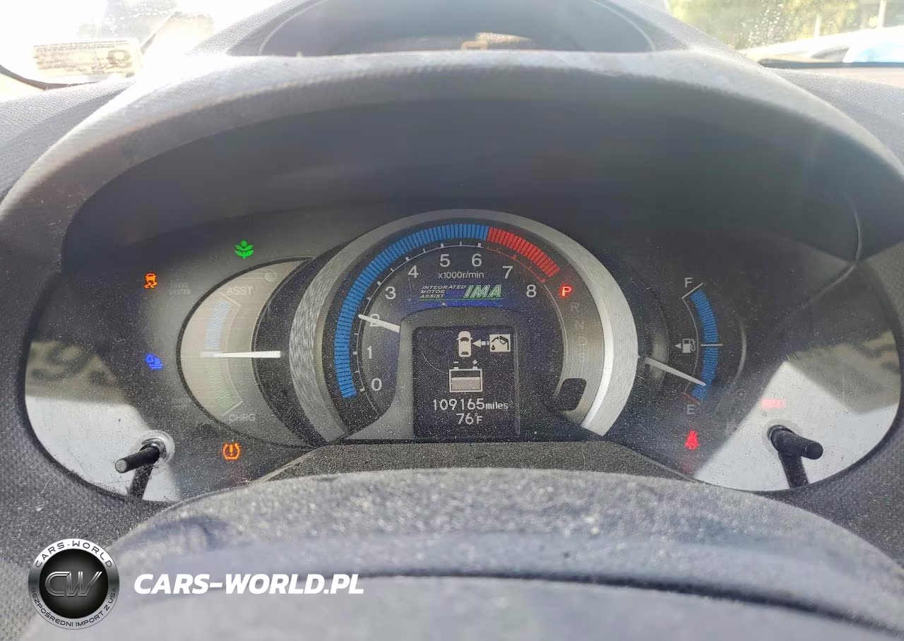 2010 Honda Insight Ex VIN:JHMZE2H74AS034971 - 9