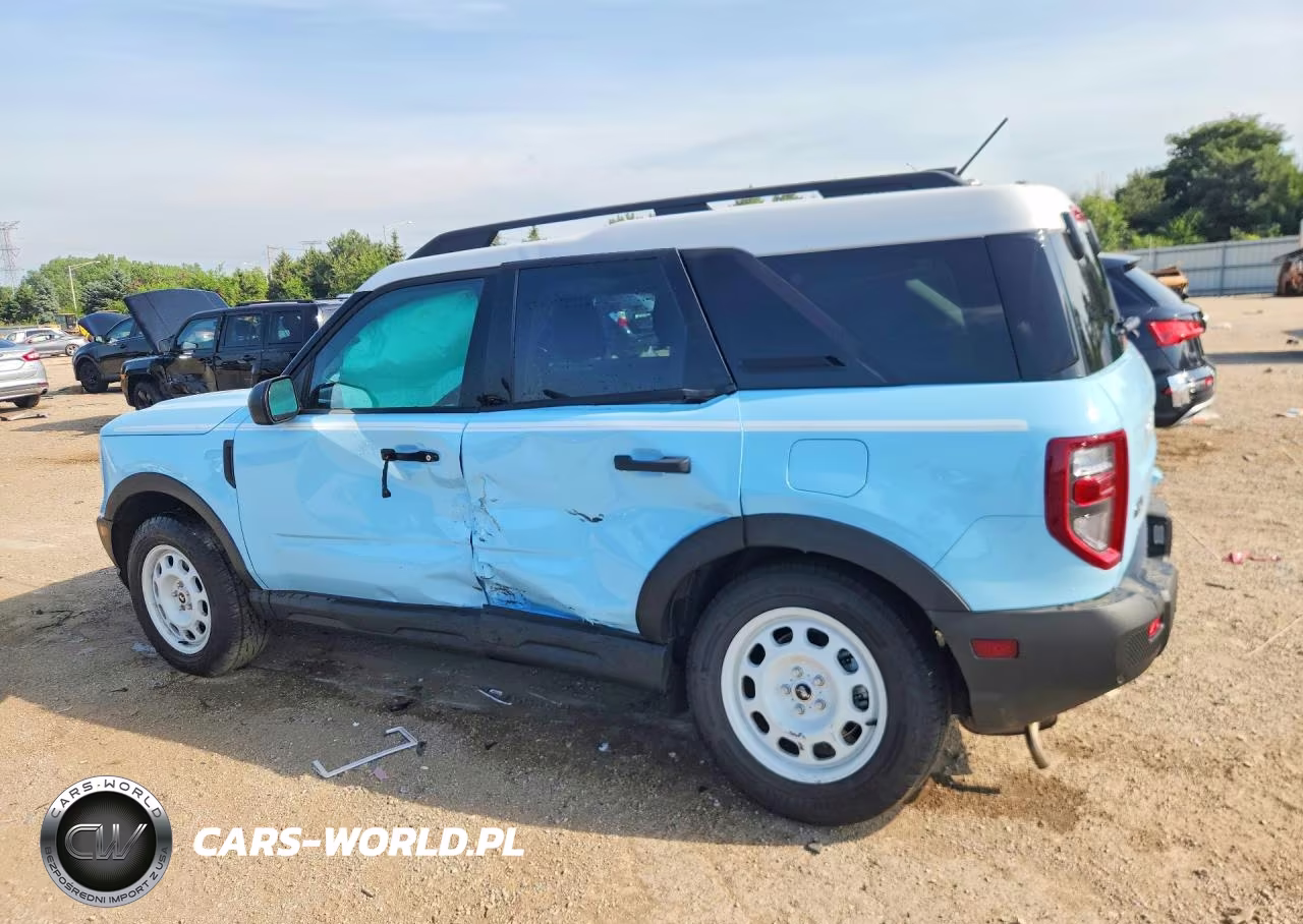 2025 Ford Bronco Sport Heritage VIN:3FMCR9GN4SRF84717 - 2