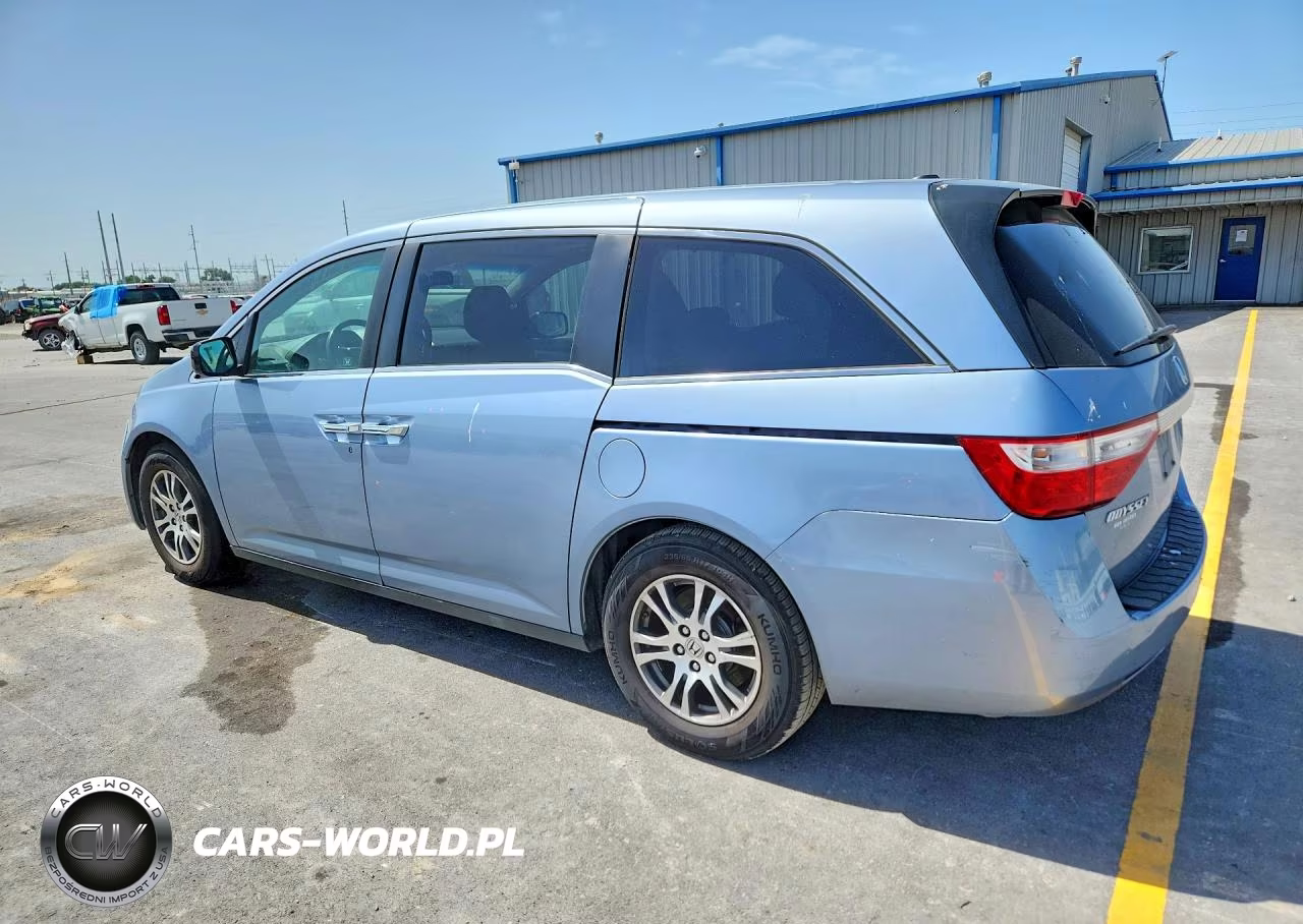 2012 Honda Odyssey Exl VIN:5FNRL5H62CB072263 - 2