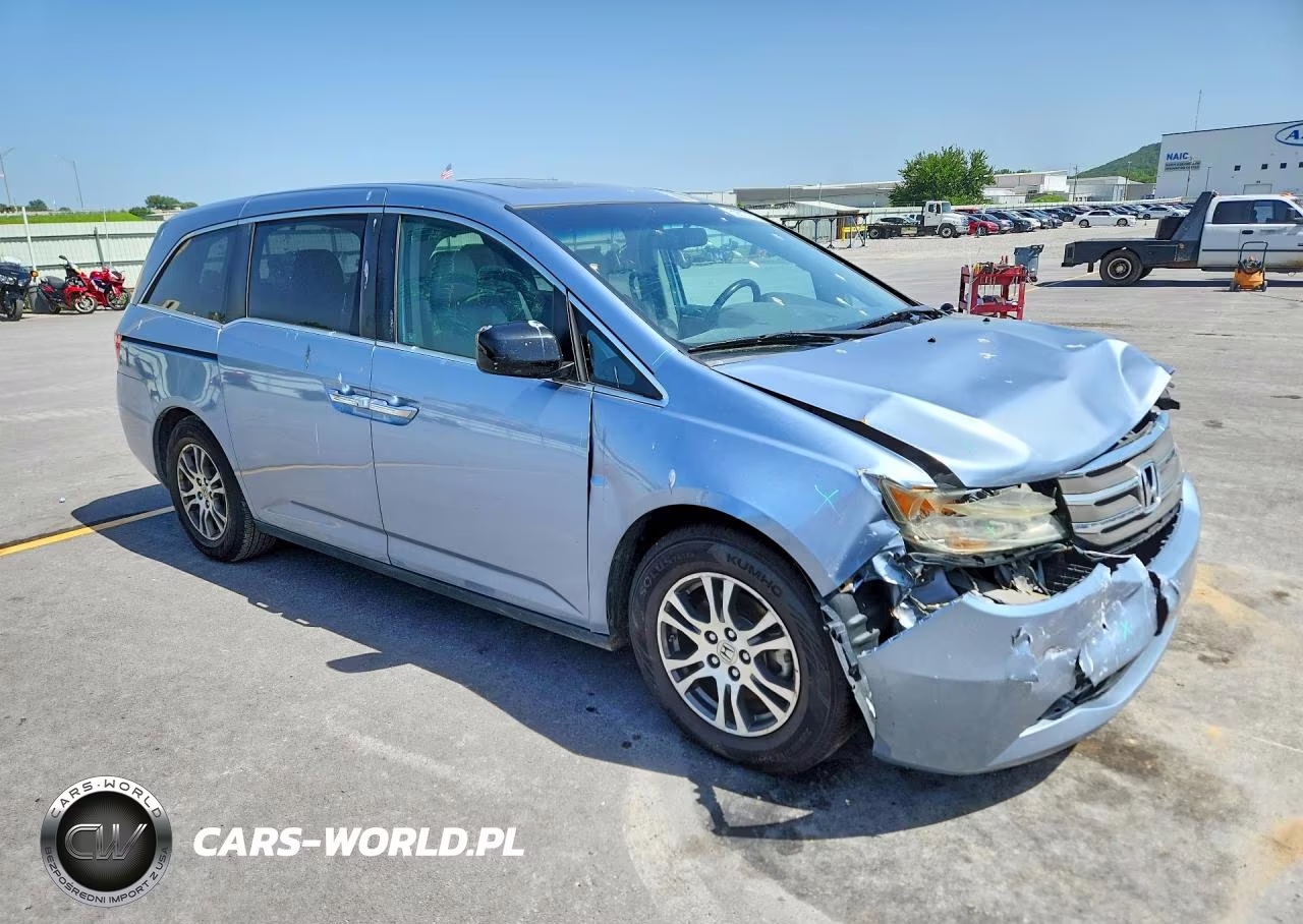 2012 Honda Odyssey Exl VIN:5FNRL5H62CB072263 - 4