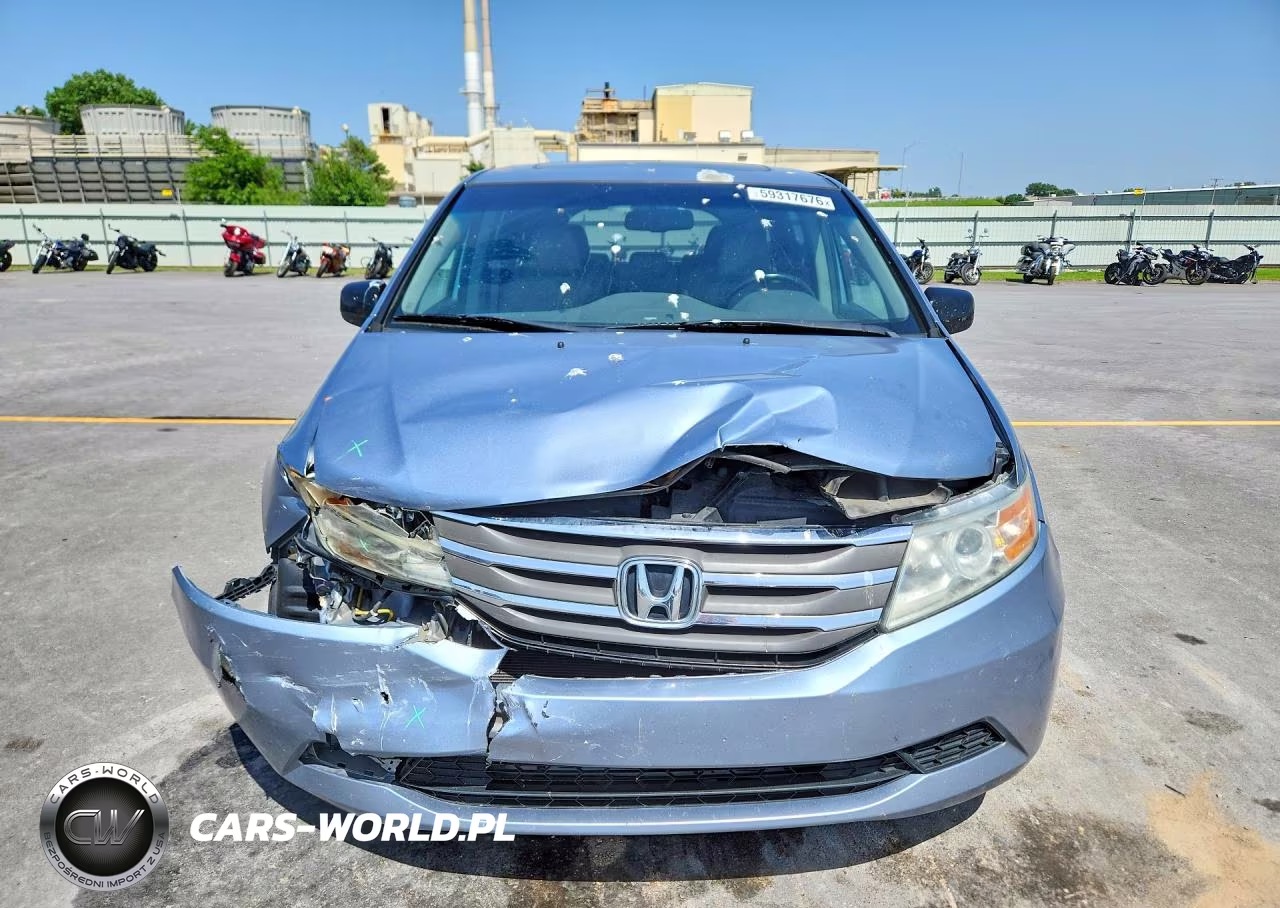 2012 Honda Odyssey Exl VIN:5FNRL5H62CB072263 - 5