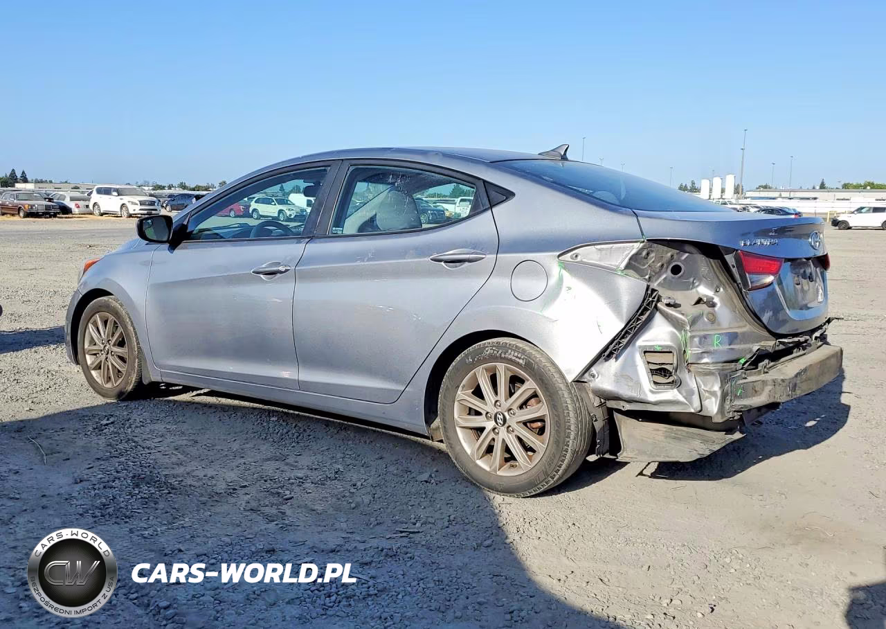 2015 Hyundai Elantra Se VIN:KMHDH4AE8FU311247 - 2