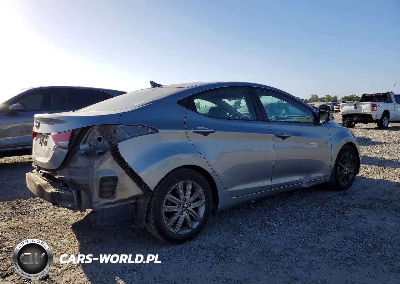 2015 Hyundai Elantra Se VIN:KMHDH4AE8FU311247 - 3