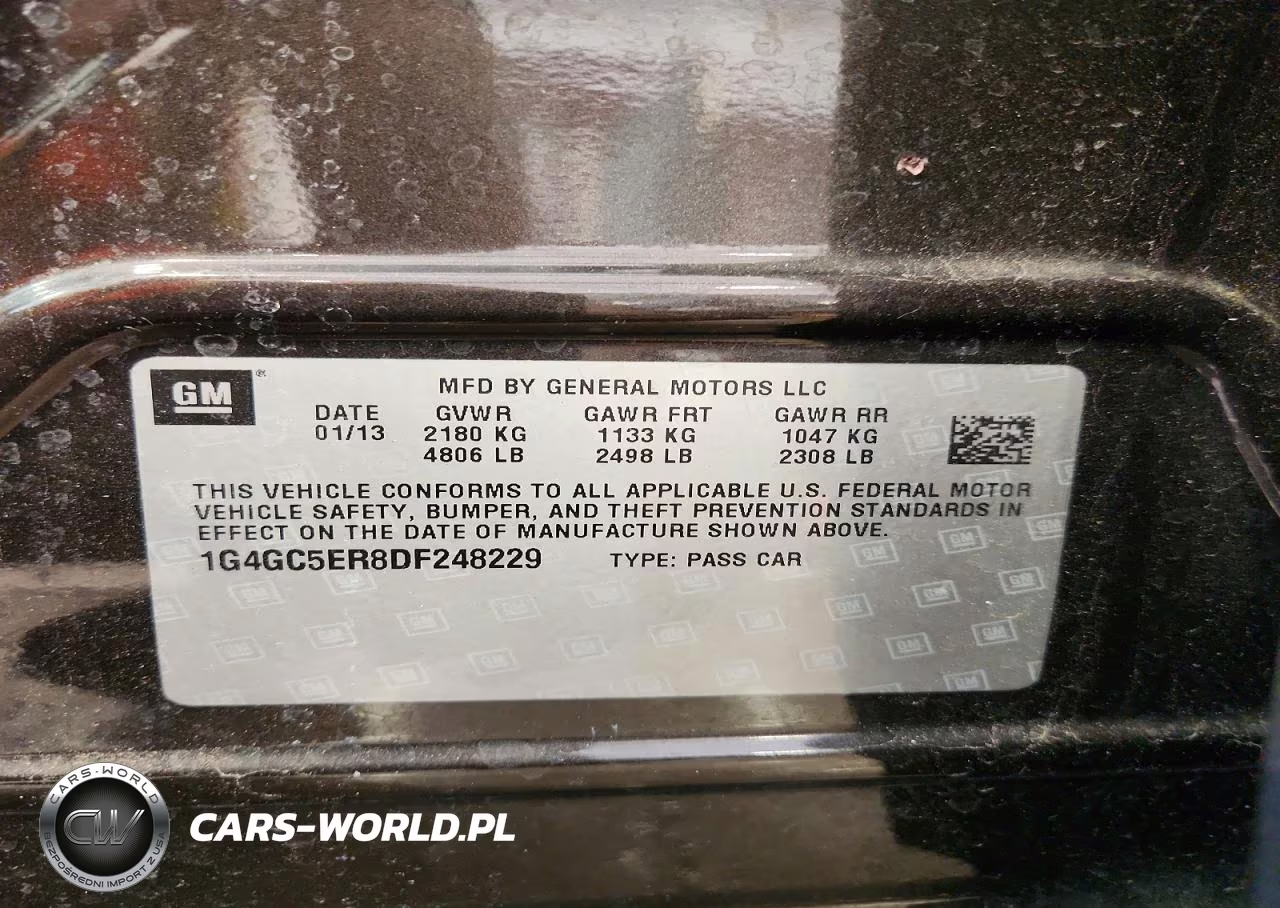 2013 Buick Lacrosse VIN:1G4GC5ER8DF248229 - 12
