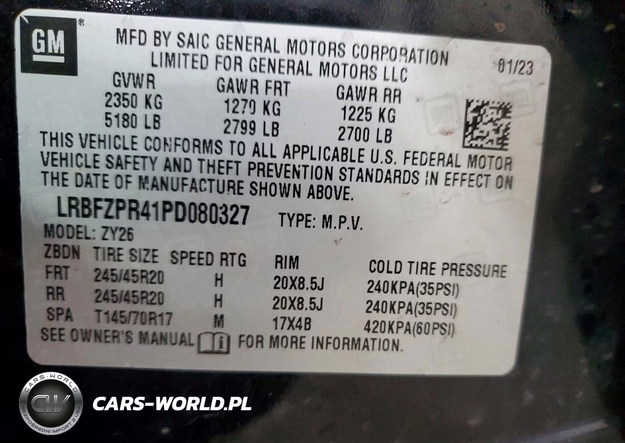 2023 Buick Envision VIN:LRBFZPR41PD080327 - 13