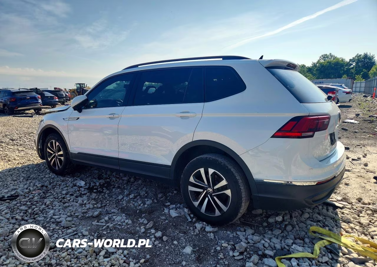 2022 Volkswagen Tiguan S VIN:3VV0B7AX8NM117989 - 2