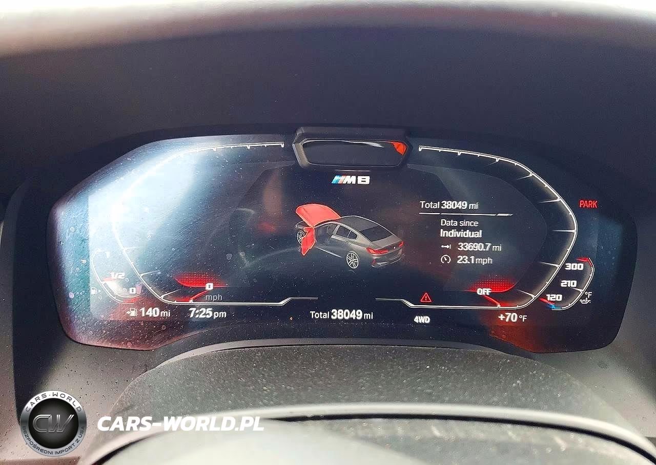 2022 BMW M8 VIN:WBSGV0C0XNCH03263 - 9