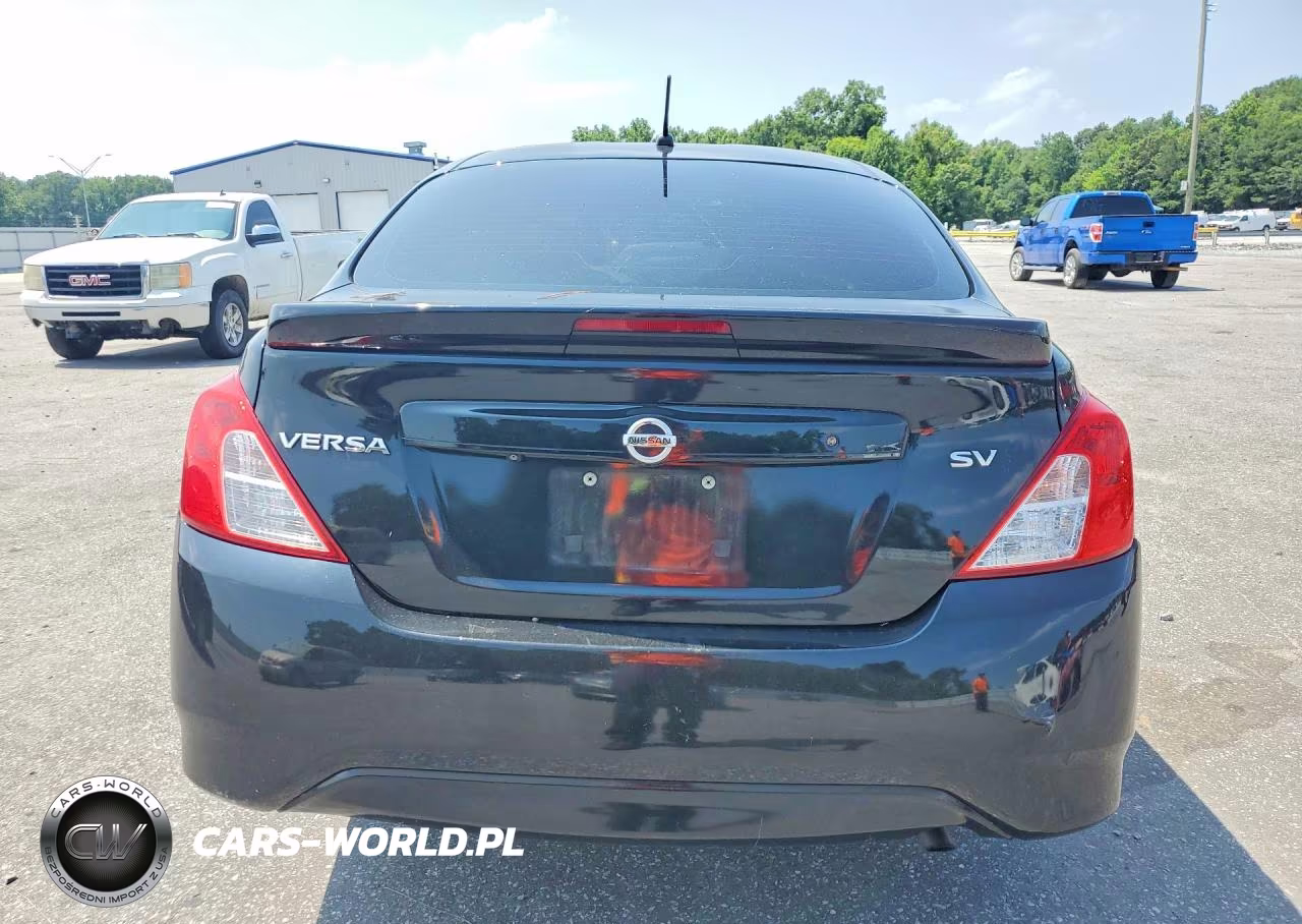 2019 Nissan Versa Sv VIN:3N1CN7AP6KL873554 - 6