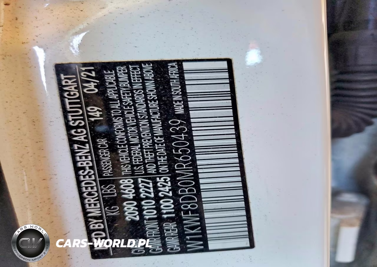 2021 Mercedes-Benz C 300 VIN:W1KWF8DB0MR650439 - 12