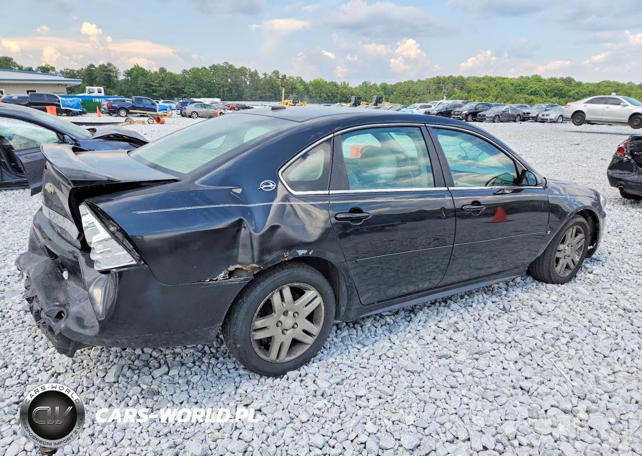 2009 Chevrolet Impala 2Lt VIN:2G1WC57M191100321 - 3