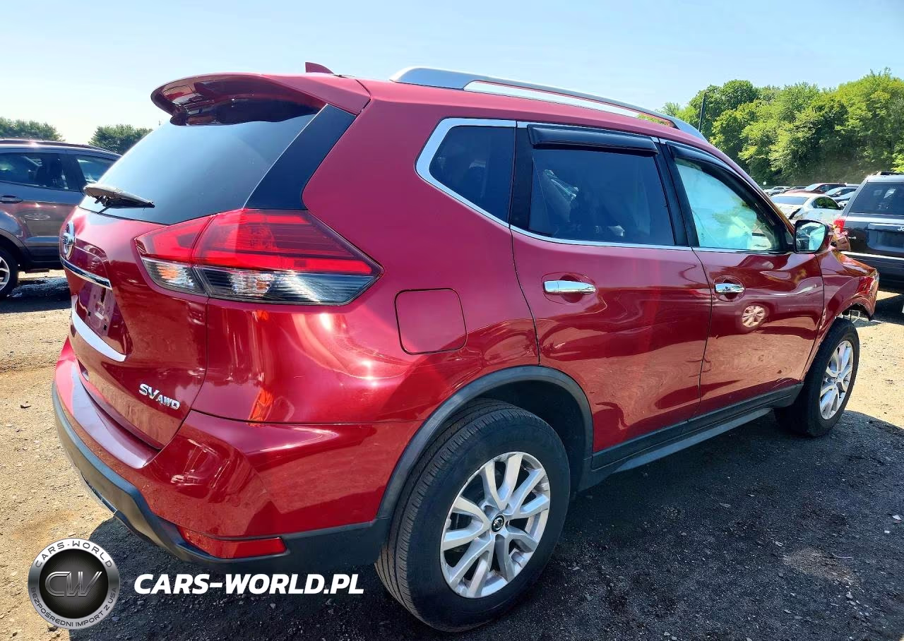 2017 Nissan Rogue Sv VIN:JN8AT2MVXHW268872 - 3