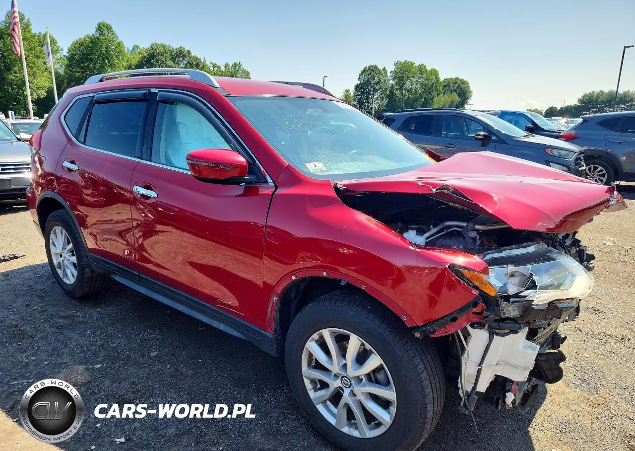 2017 Nissan Rogue Sv VIN:JN8AT2MVXHW268872 - 4