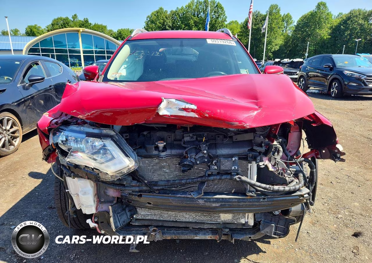 2017 Nissan Rogue Sv VIN:JN8AT2MVXHW268872 - 5