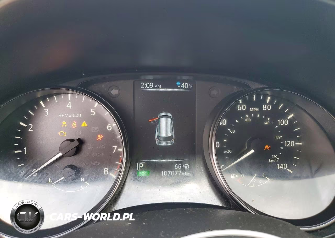 2017 Nissan Rogue Sv VIN:JN8AT2MVXHW268872 - 9