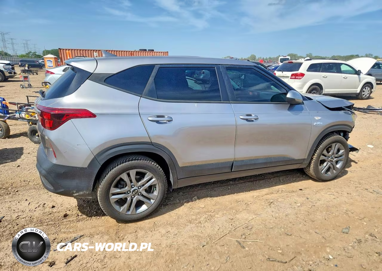 2021 Kia Seltos Lx VIN:KNDEPCAA2M7129848 - 3