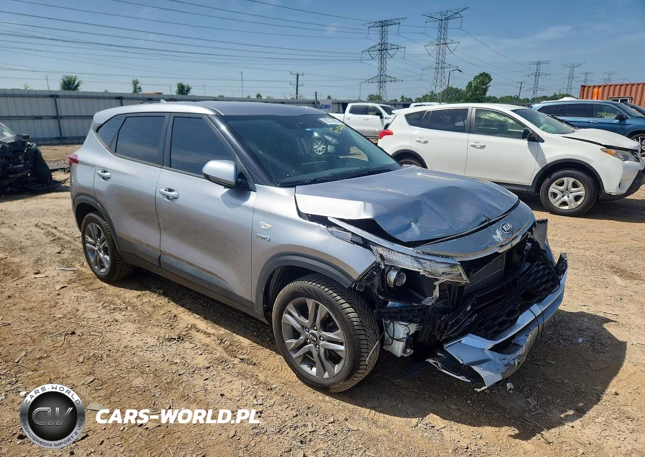 2021 Kia Seltos Lx VIN:KNDEPCAA2M7129848 - 4