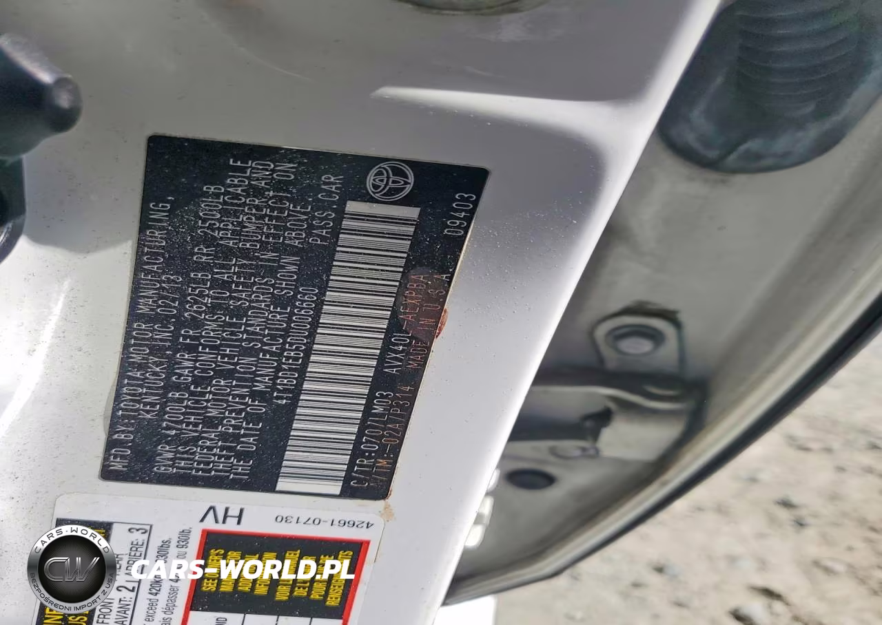 2013 Toyota Avalon Hybrid Limited VIN:4T1BD1EB5DU006660 - 12