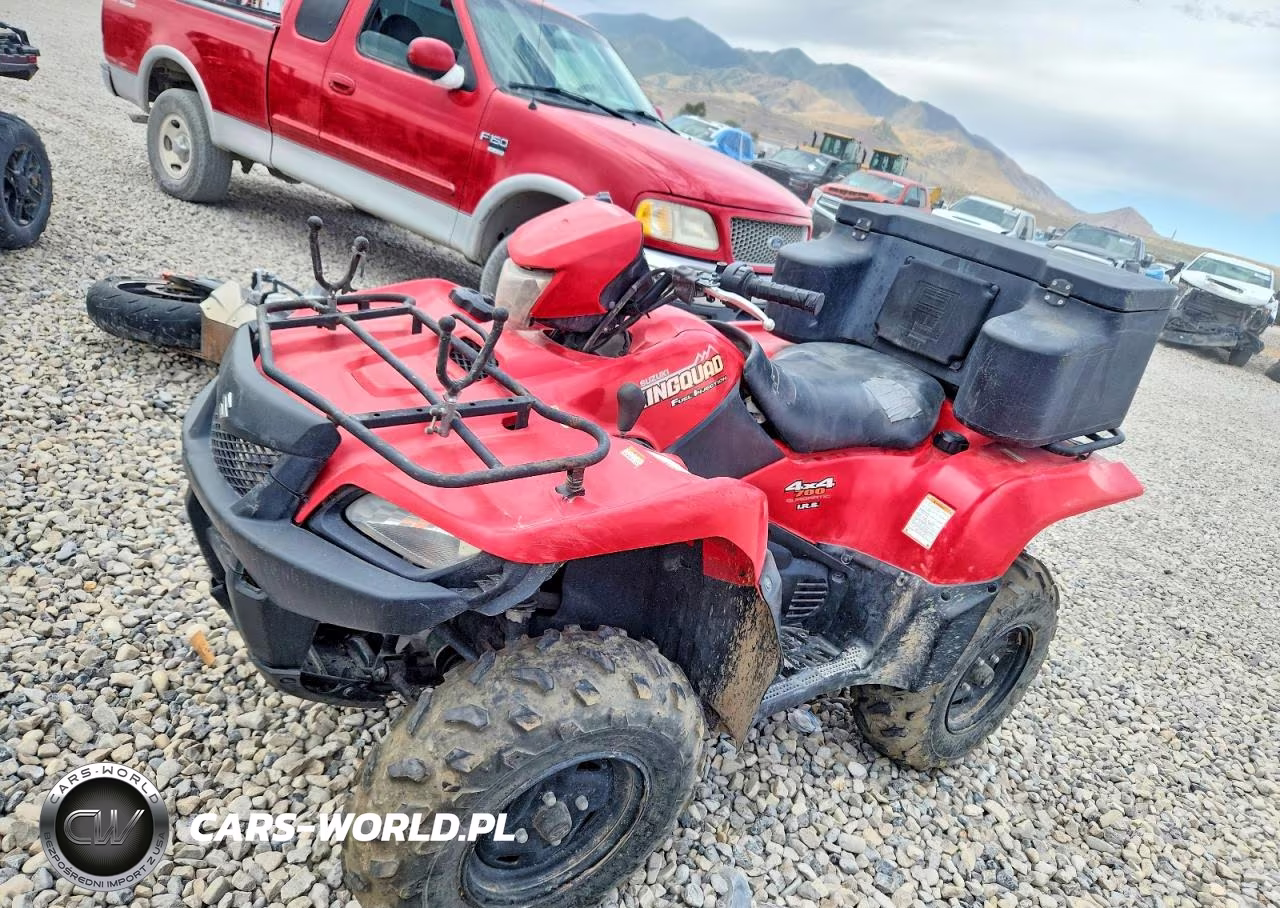 2005 Suzuki Kingquad 700 Axi Atv VIN:JSAAP41A652108966 - 2