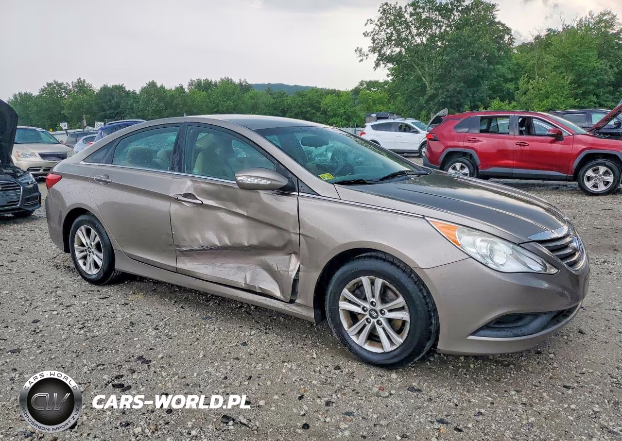 2014 Hyundai Sonata Gls VIN:5NPEB4ACXEH872034 - 4