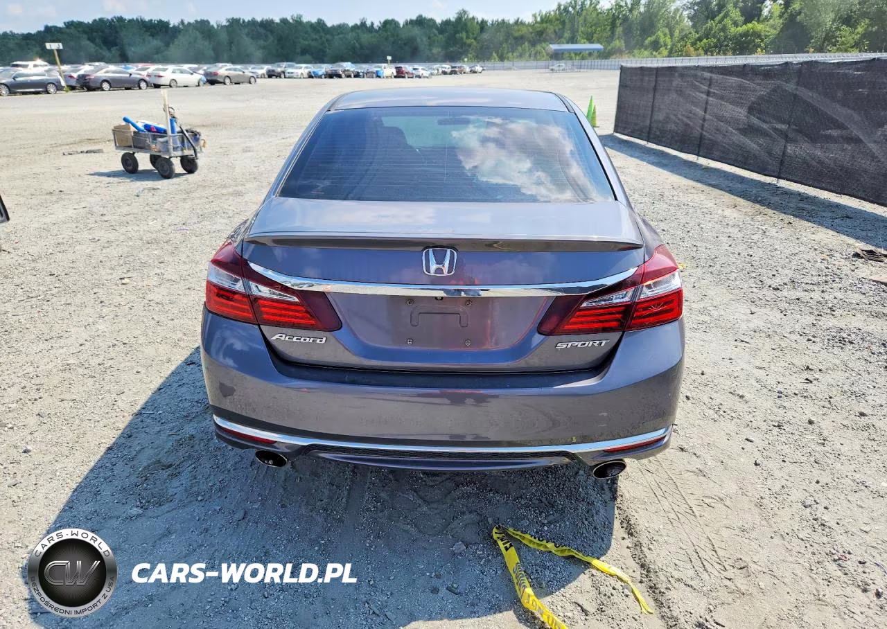 2016 Honda Accord Sport VIN:1HGCR2F51GA179480 - 6