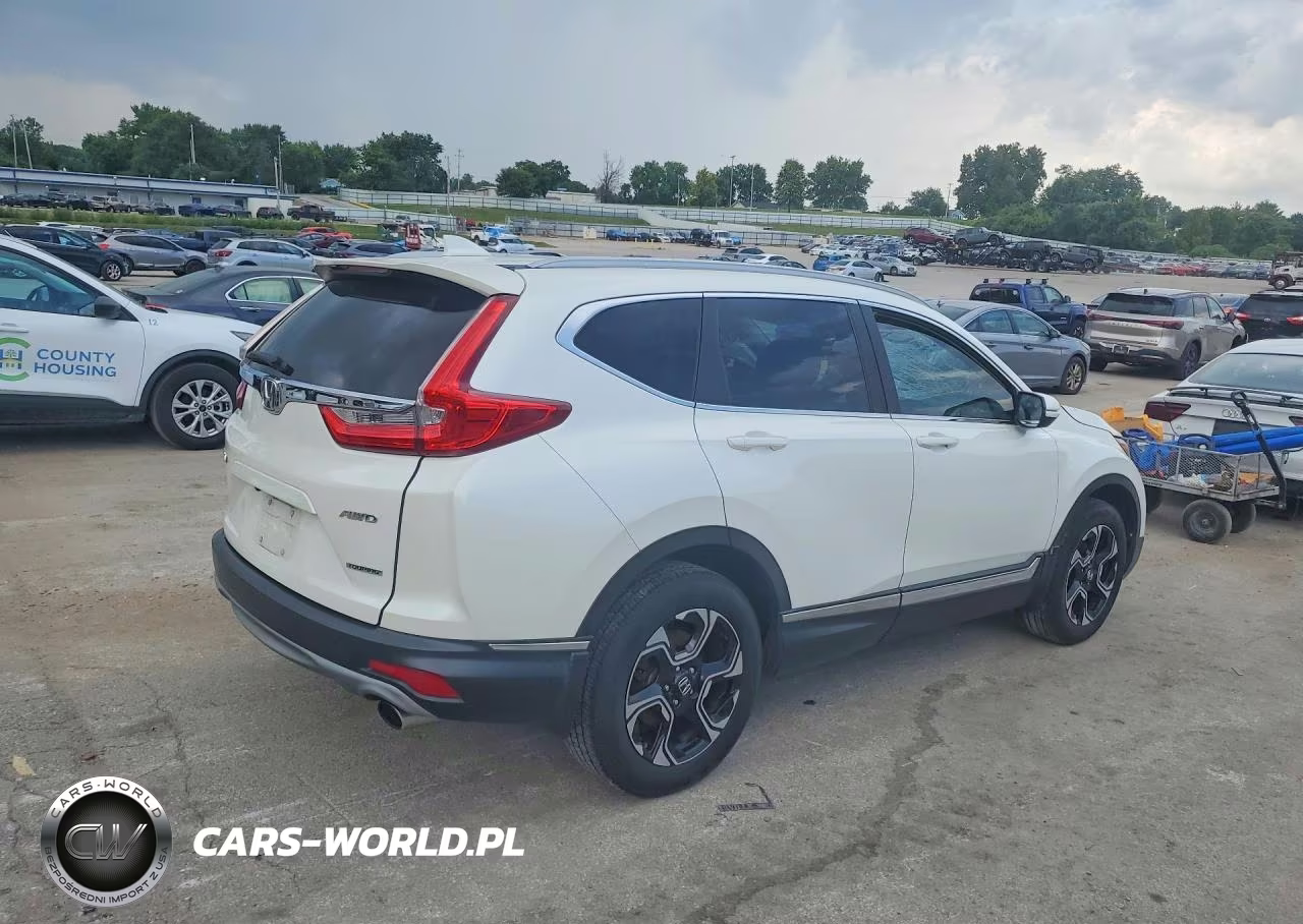 2017 Honda Cr-V Touring VIN:5J6RW2H92HL000235 - 3