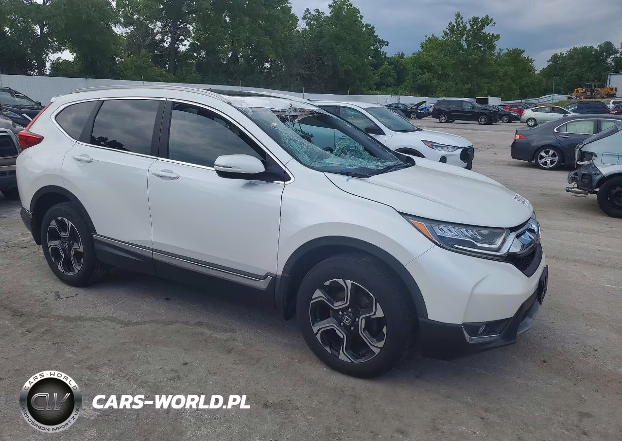 2017 Honda Cr-V Touring VIN:5J6RW2H92HL000235 - 4