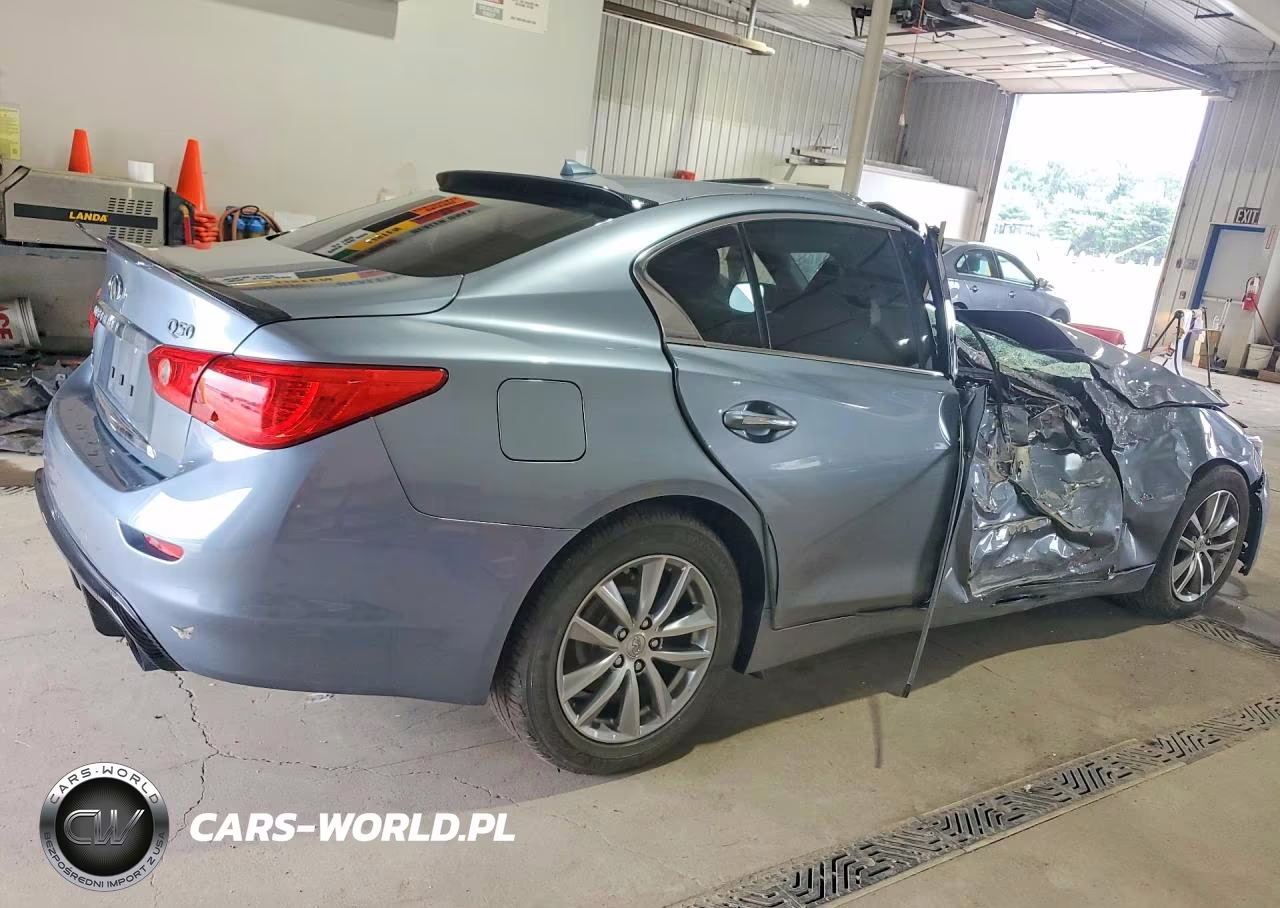 2016 Infiniti Q50 2.0T Premium VIN:JN1CV7AR2GM252259 - 3