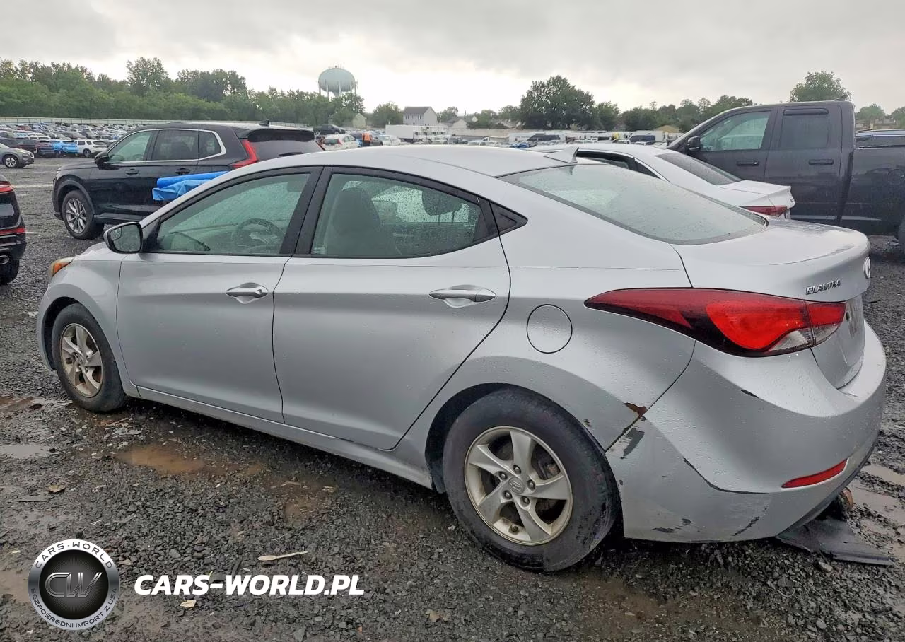 2014 Hyundai Elantra Se VIN:5NPDH4AE3EH516777 - 2