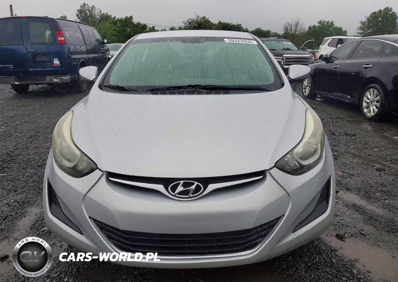 2014 Hyundai Elantra Se VIN:5NPDH4AE3EH516777 - 5