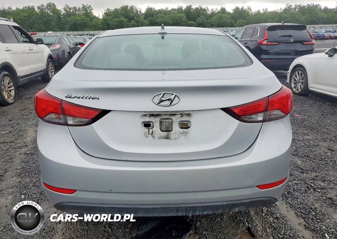 2014 Hyundai Elantra Se VIN:5NPDH4AE3EH516777 - 6