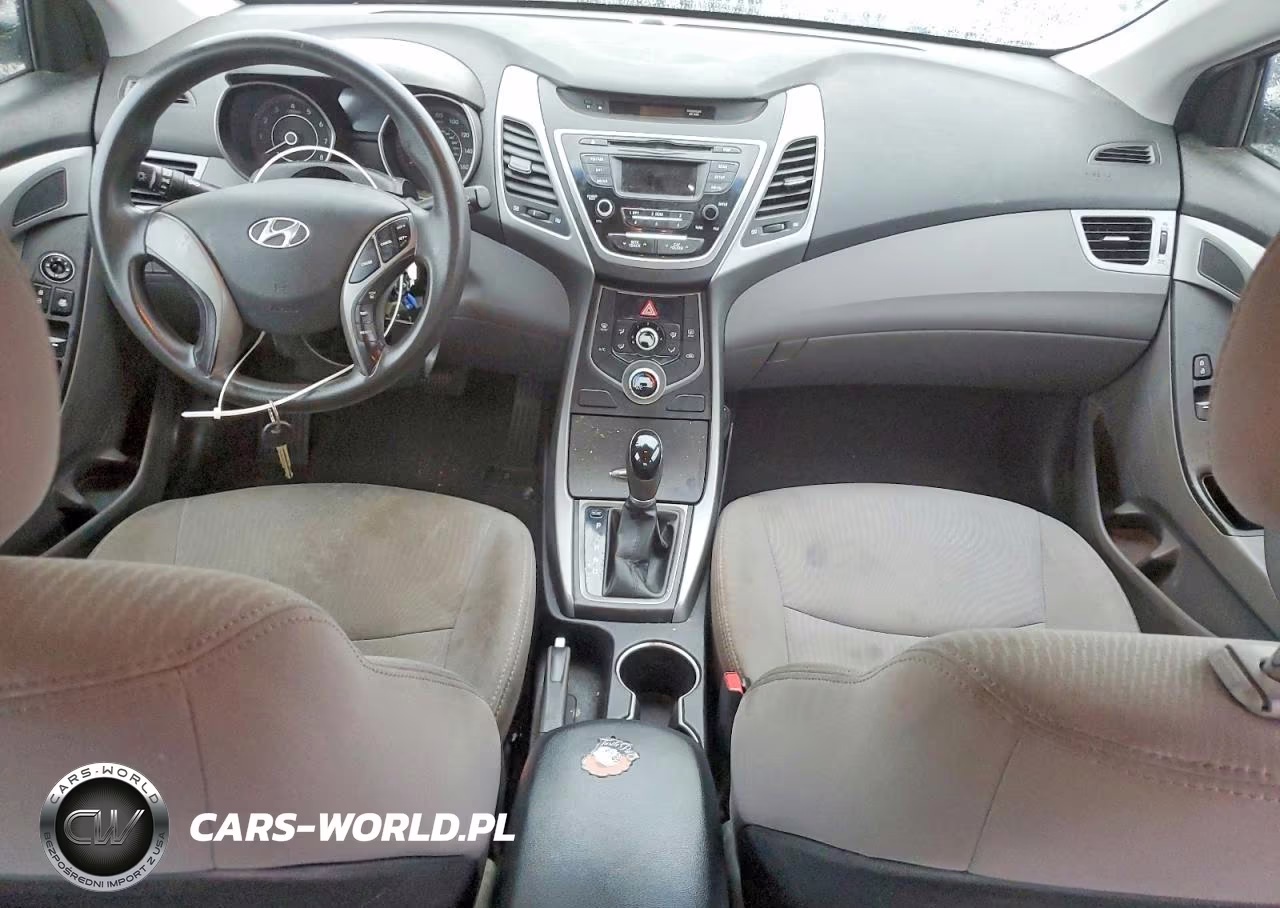 2014 Hyundai Elantra Se VIN:5NPDH4AE3EH516777 - 8