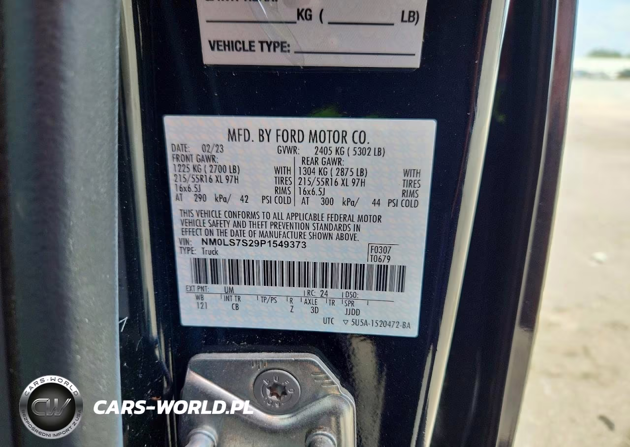 2023 Ford Transit Connect Xl VIN:NM0LS7S29P1549373 - 13