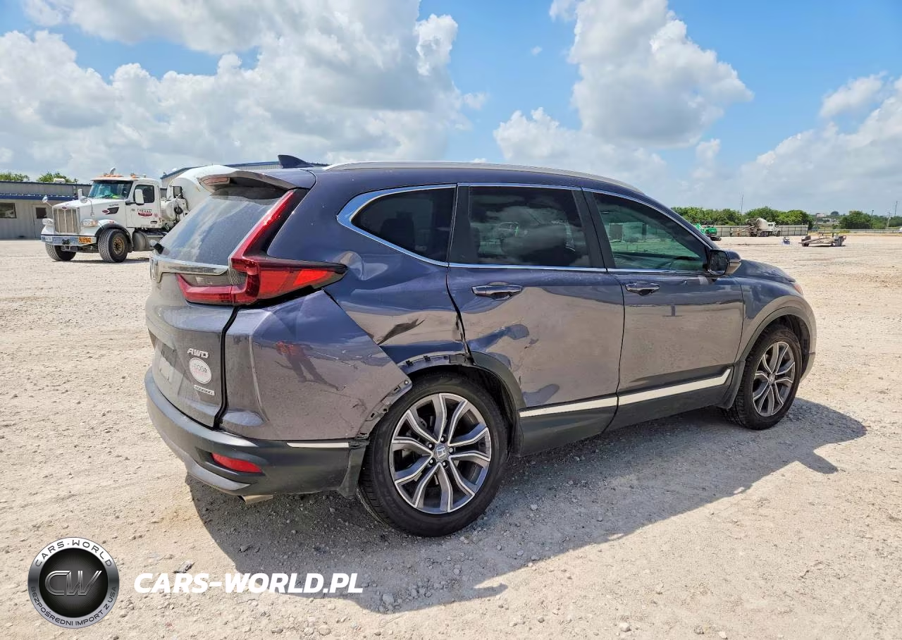 2022 Honda Cr-V Touring VIN:2HKRW2H99NH660603 - 3