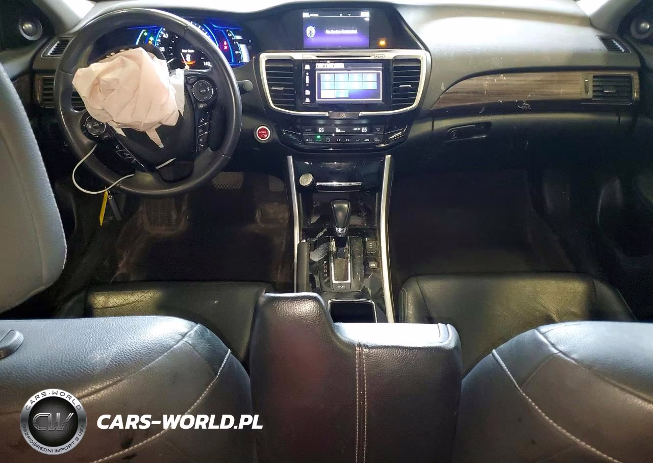 2017 Honda Accord Touring Hybrid VIN:JHMCR6F75HC003205 - 8
