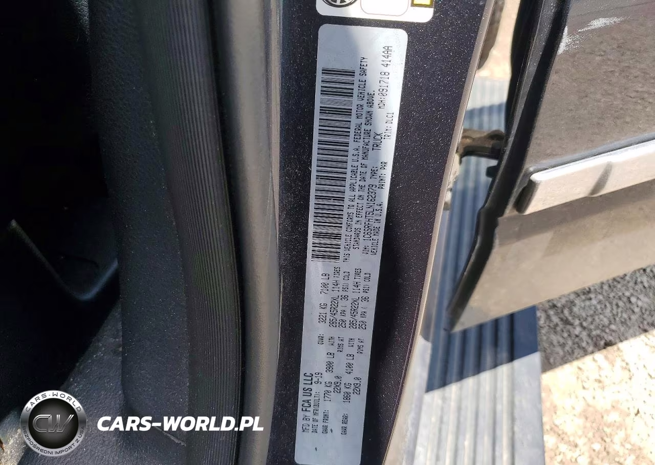 2020 Ram 1500 Limited VIN:1C6SRFHT5LN162379 - 12