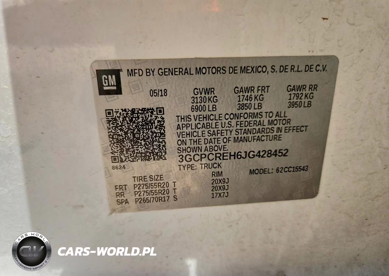 2018 Chevrolet Silverado C1500 Lt VIN:3GCPCREH6JG428452 - 12
