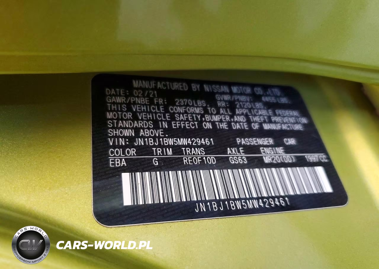 2021 Nissan Rogue Sport Sv VIN:JN1BJ1BW5MW429461 - 13
