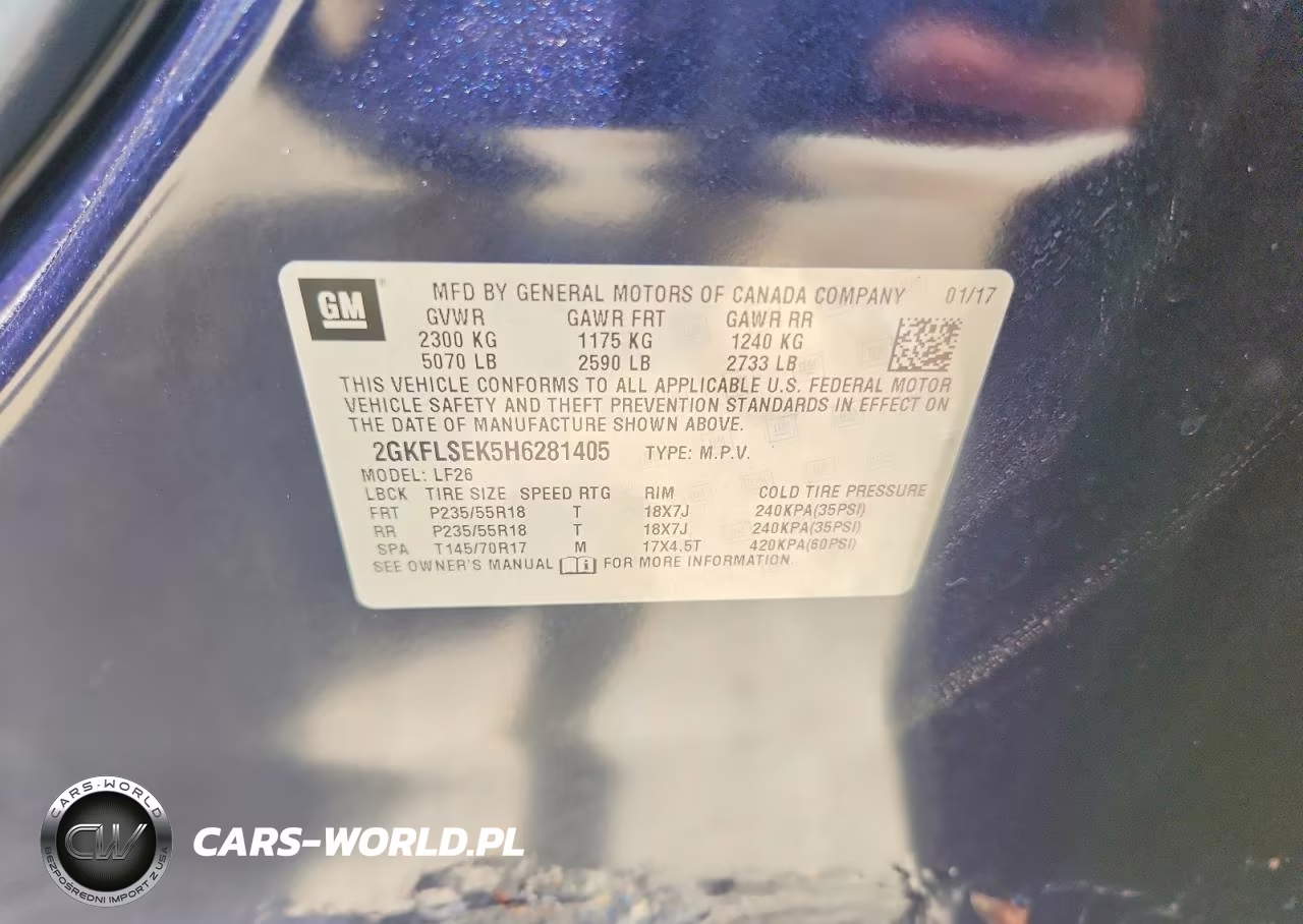 2017 GMC Terrain Sle VIN:2GKFLSEK5H6281405 - 13