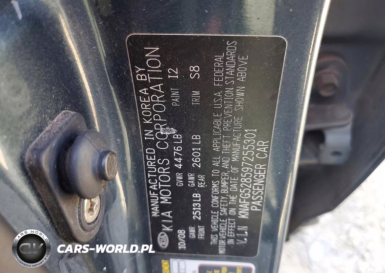 2009 Kia Rondo Base VIN:KNAFG528597255301 - 13