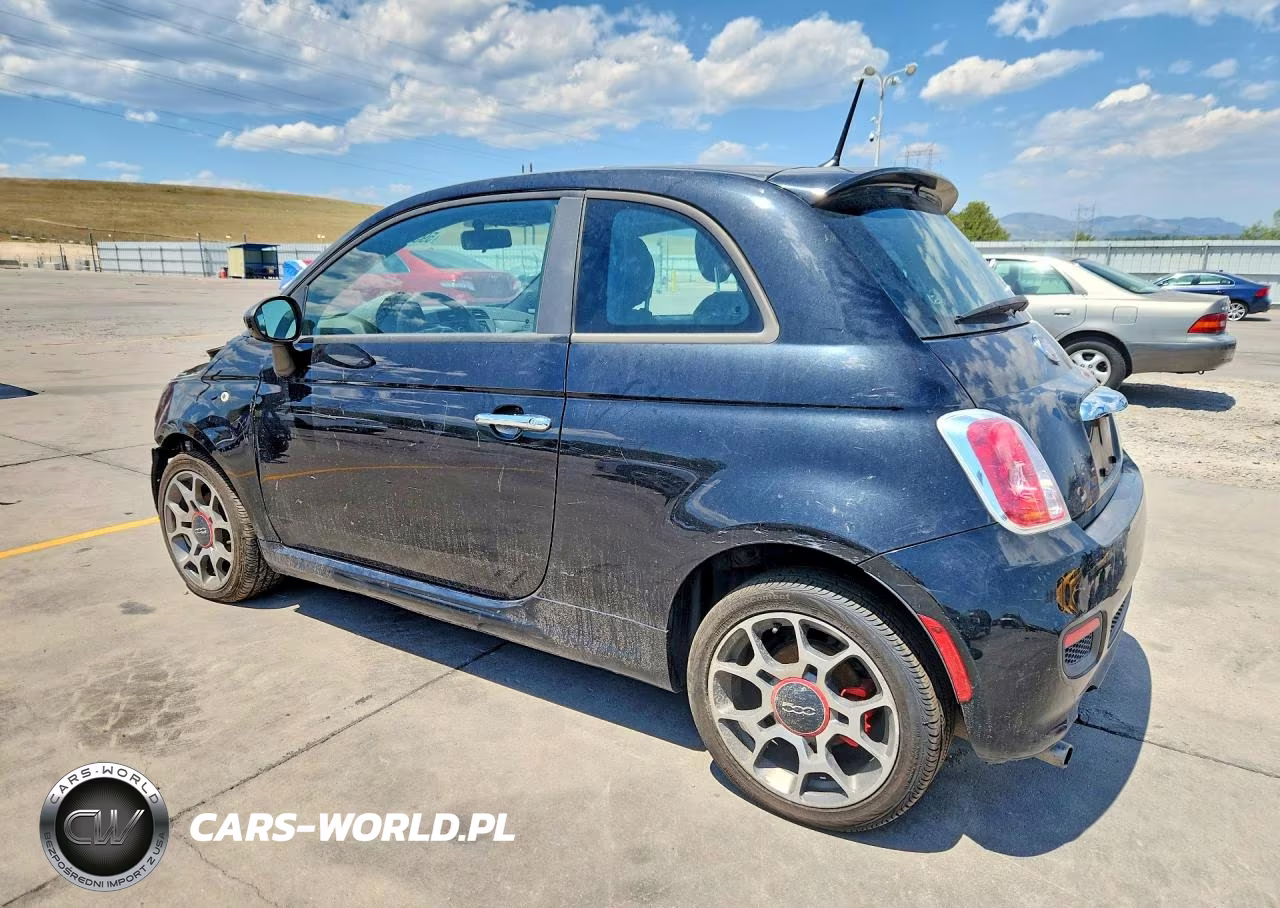 2012 Fiat 500 Sport VIN:3C3CFFBR9CT339863 - 2
