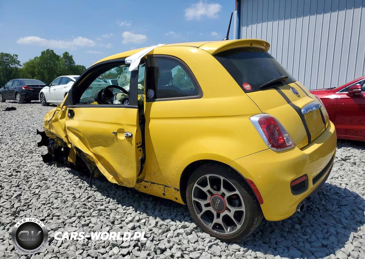 2012 Fiat 500 Sport VIN:3C3CFFBR4CT126920 - 2