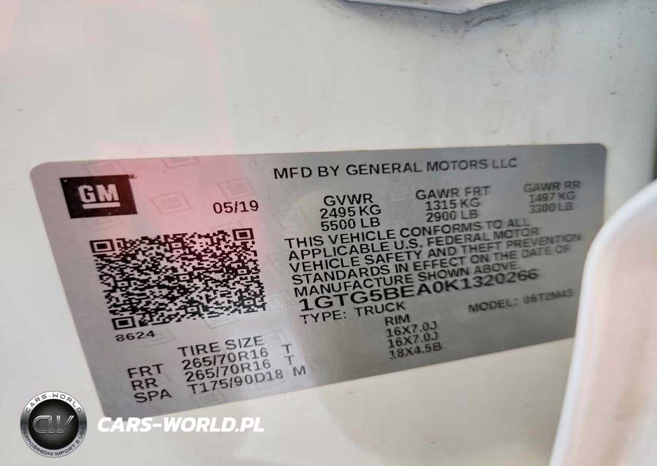2019 GMC Canyon VIN:1GTG5BEA0K1320266 - 13